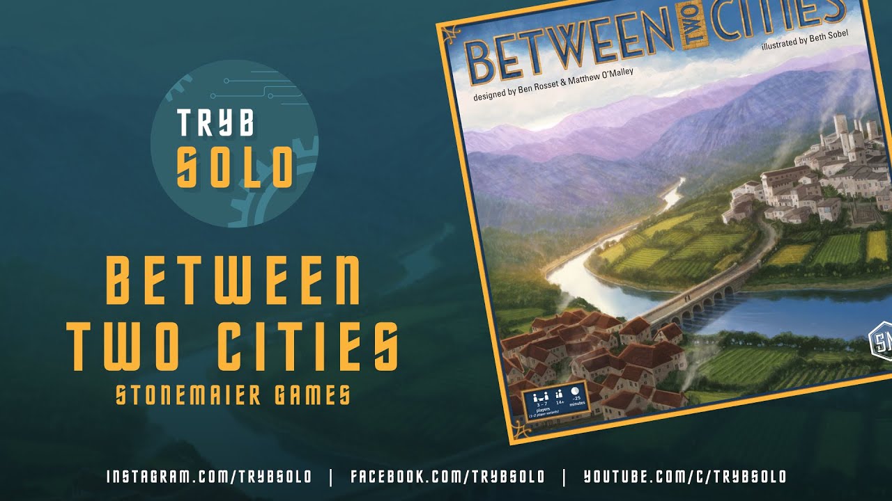 🇬🇧 Between Two Cities (Stonemaier Games) | overview, unboxing and review