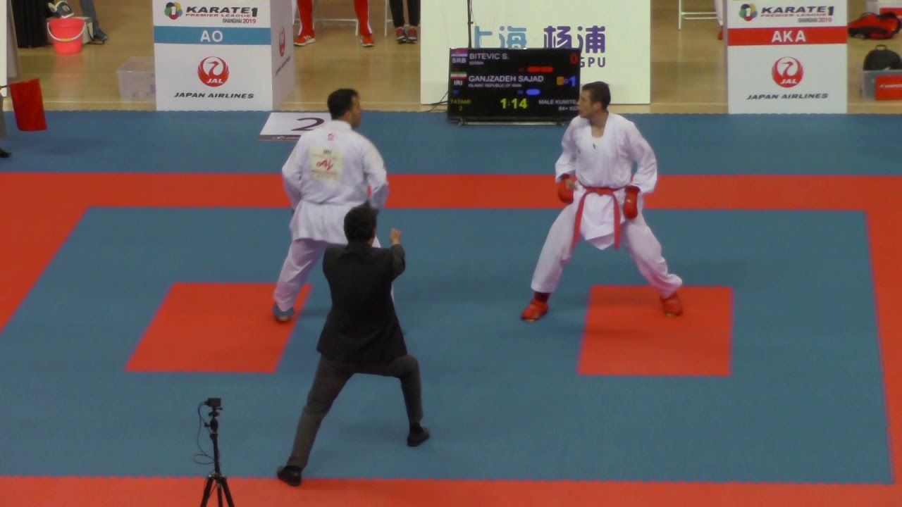 Premier League 2019 Shanghai Male 84+ Bitevic Slobodan (SRB) vs Ganjzadeh Sajad (IRI)