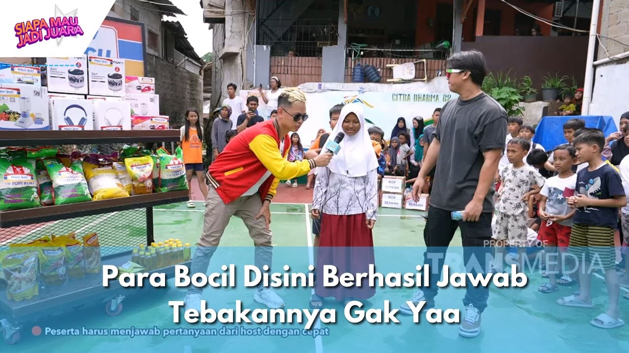 Para Bocil Disini Berhasil Jawab Tebakannya Gak Yaa | SIAPA MAU JADI JUARA (24/1/24) P2