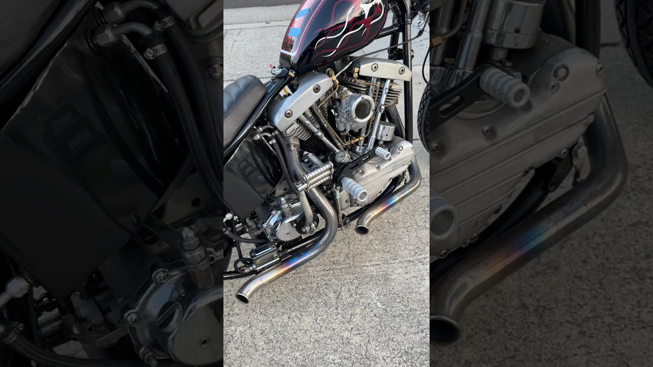 Что я сделал со своим Shovelhead #Lnspltblvd #shovelhead #chopper #harleydavidson