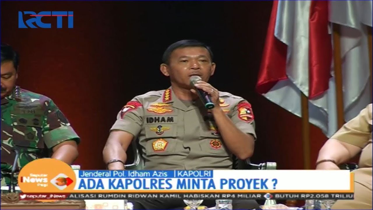 Kapolri Idham Azis Ancam Copot Kapolres yang Minta Proyek - SIP 15/11