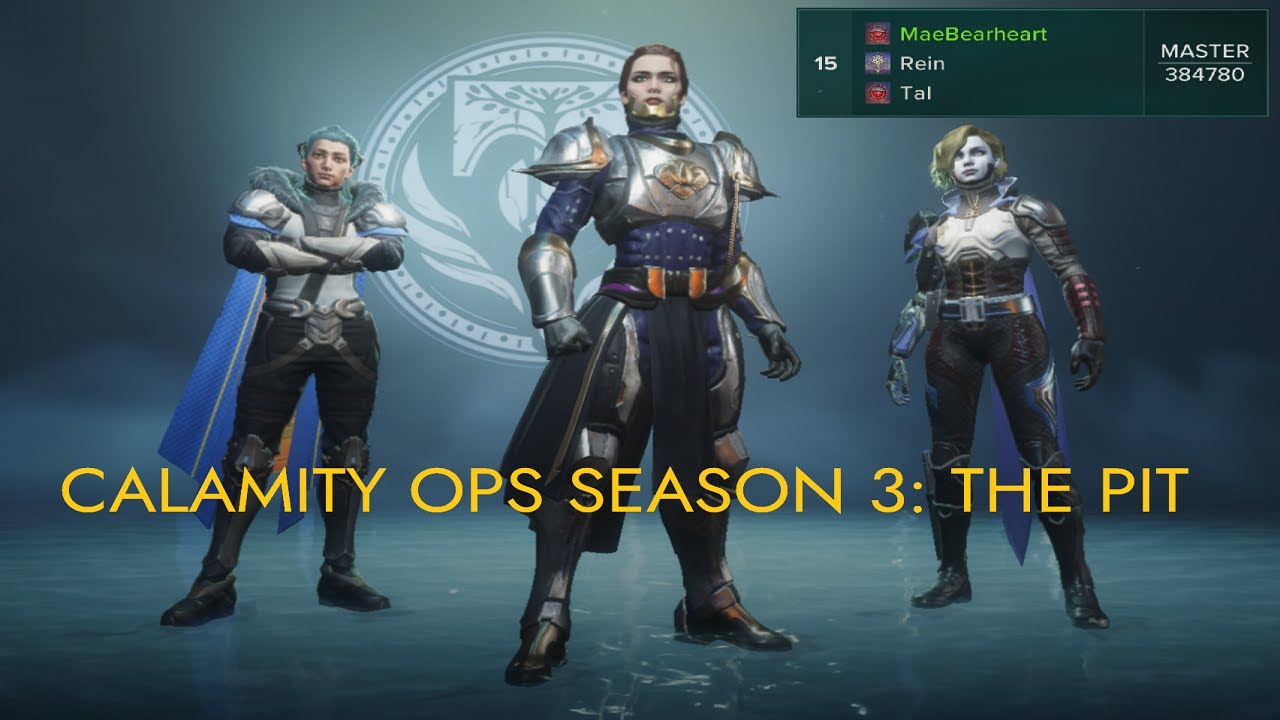 Calamity Ops S3 The Pit (384,780): Jolder POV w/ Partridge Sky (Feat. Rein & Tal) - Destiny Rising