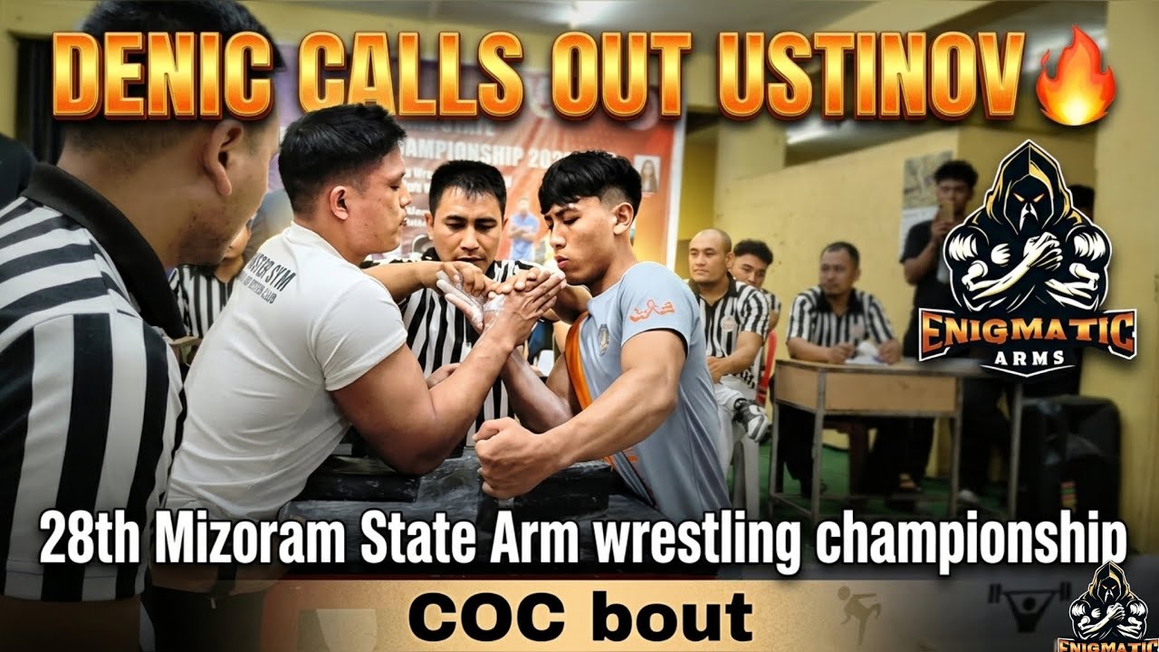 28th Mizoram State Arm wrestling championship 🔥🔥// COC bout // Denic #mizoram #propanjaleague 