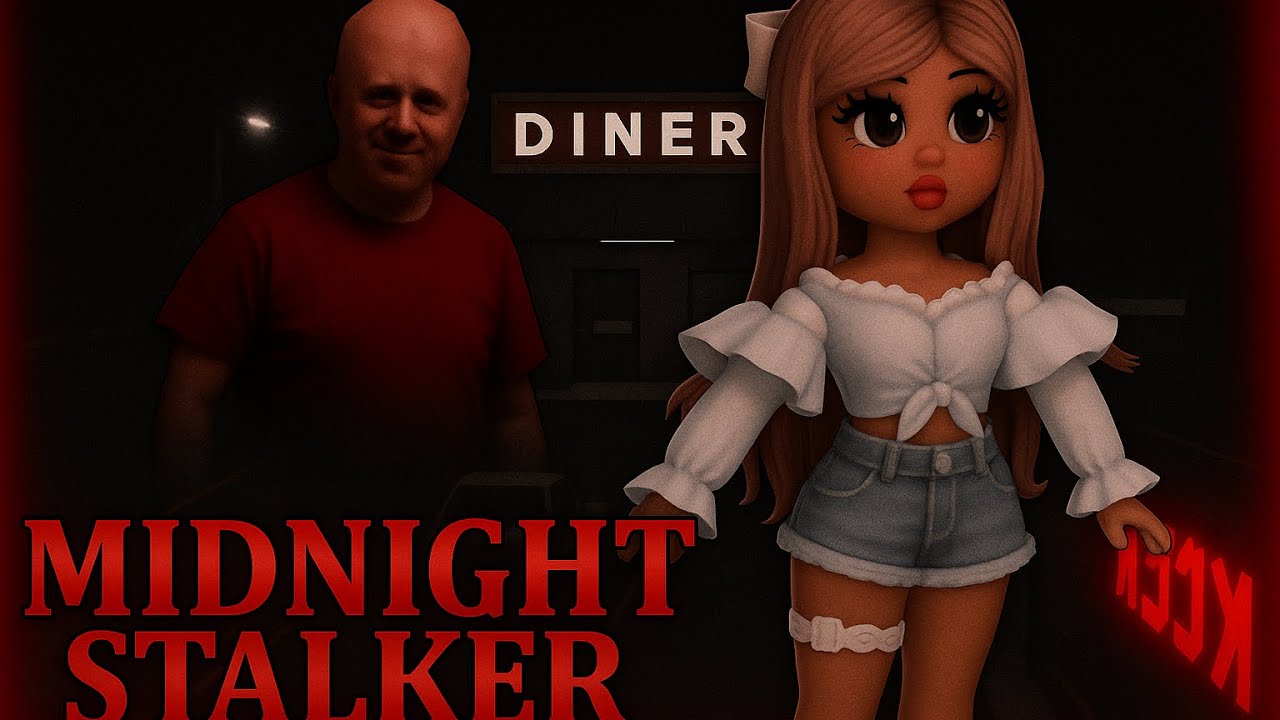 ✨💀 ASMR Roblox Horror | Midnight Stalker at the Diner 👀💋 💀✨