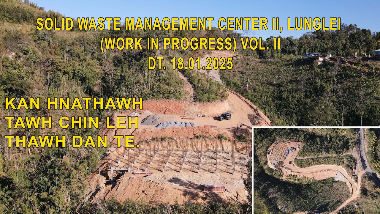 Solid Waste Management Center II, Lunglei Vol.2 / Structural drawing en ho ang u hmiang?