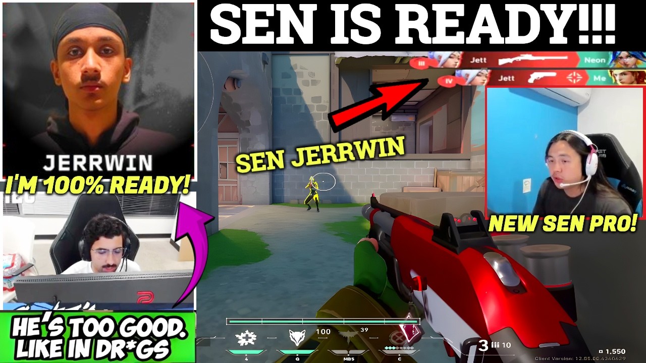 New SEN Jerrwin & SEN Cortezia Faced C9 Xeppaa in Ranked | Valorant