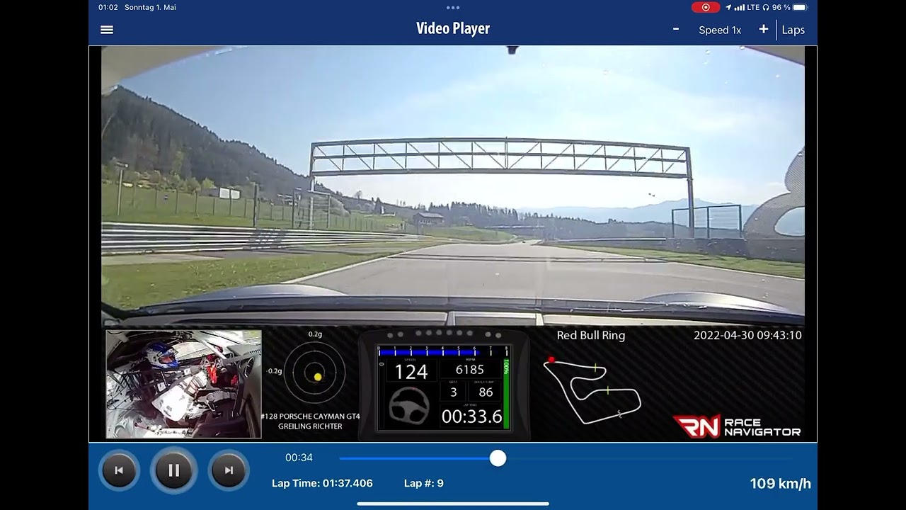 Onboard Pole - 718 GT4 CS - PSCS 2022 Red Bull Ring: 1.37,394