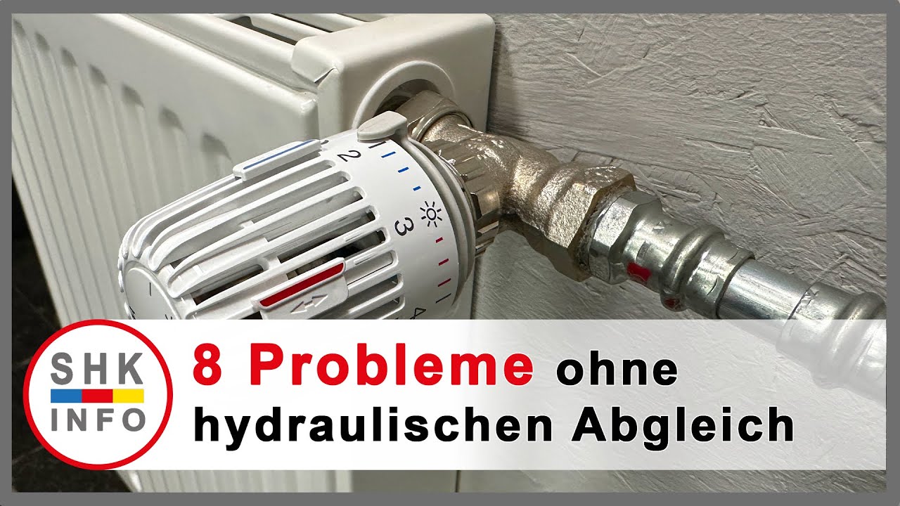 Das passiert in der Heizung ohne hydraulischen Abgleich