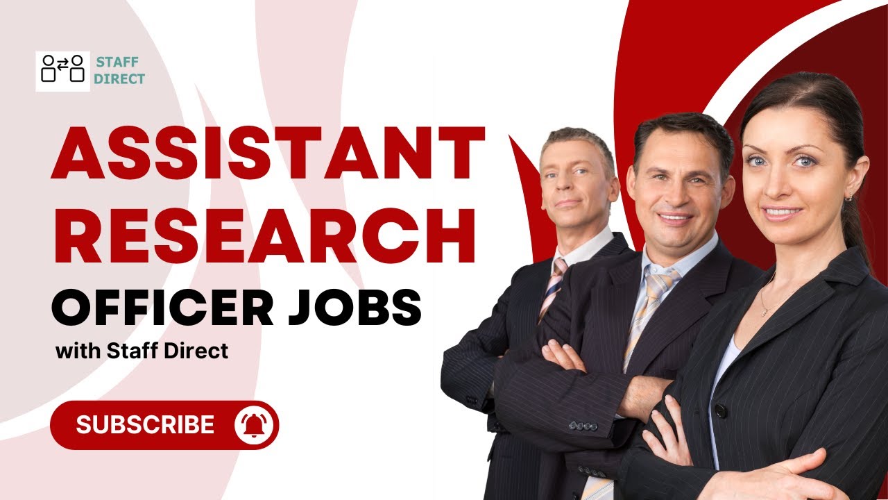 Assistant Research Officer Jobs in London | Register with Staff Direct for Field Officer Roles