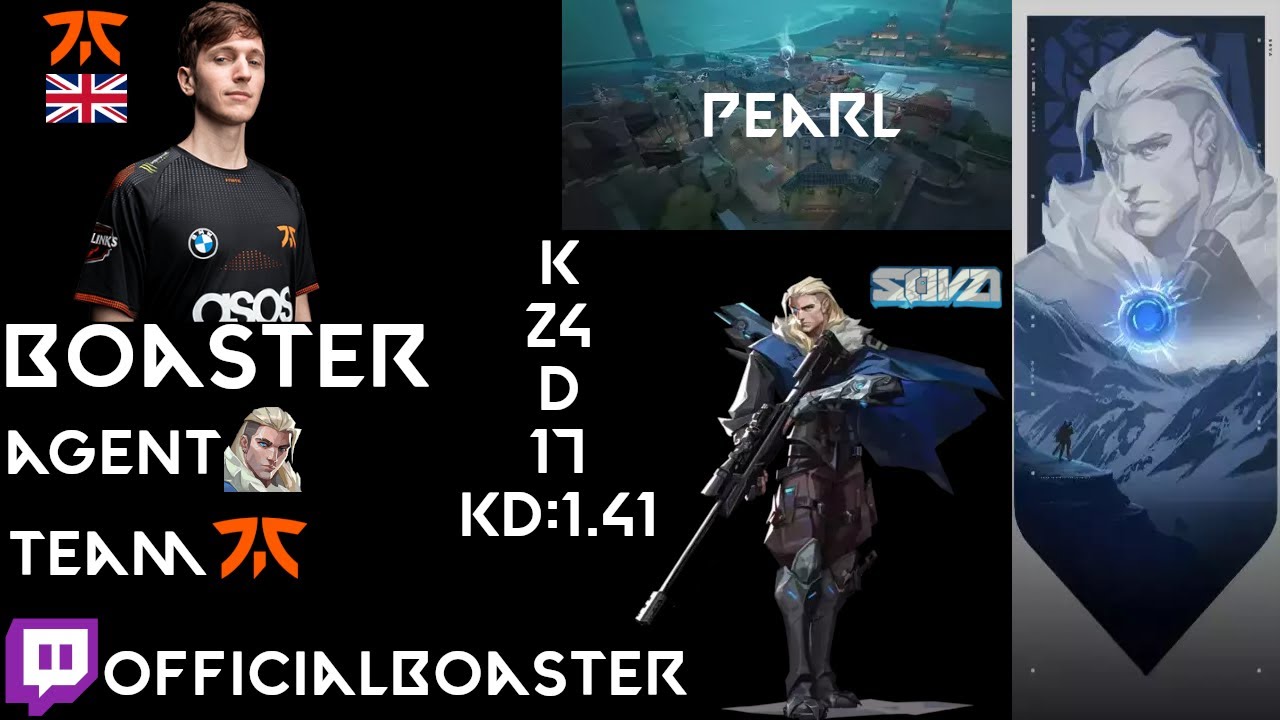 [24 Kills] Fnatic Boaster Pro Sova//PEARL