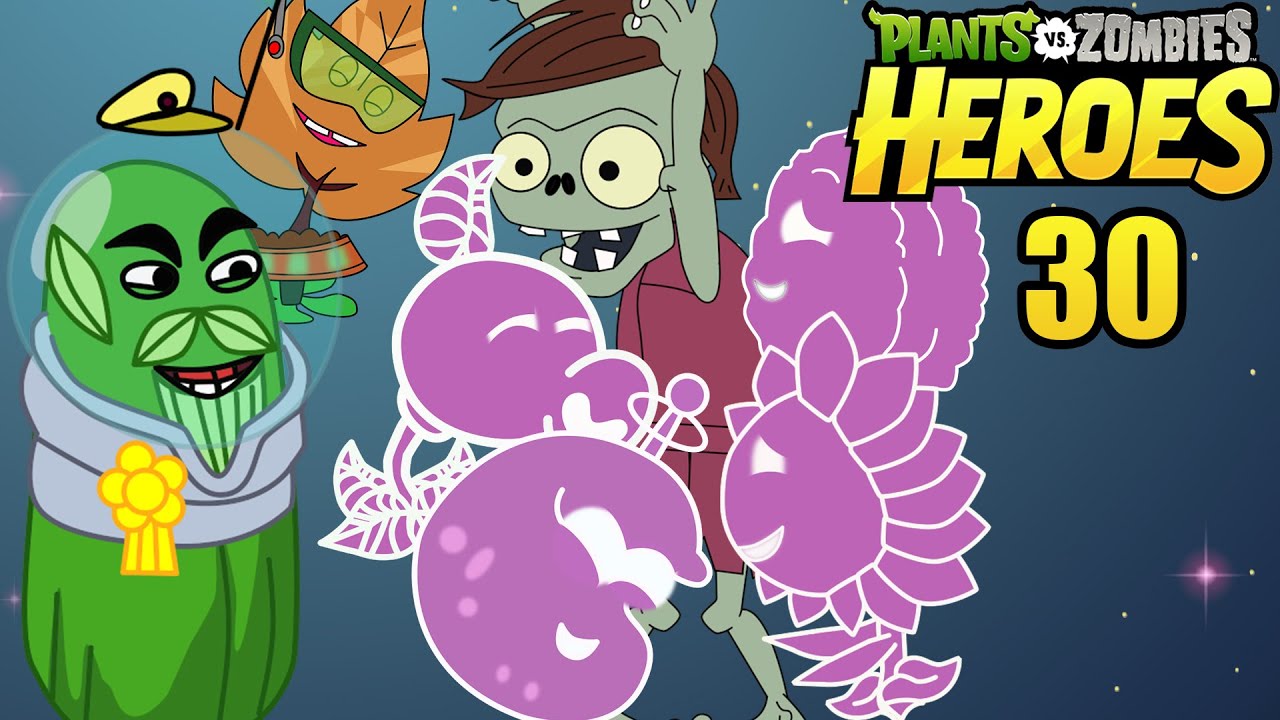 PLANTS VS ZOMBIES HEROES - Episode 30 - CYBORG BECOMES GOOD ANIMATION!