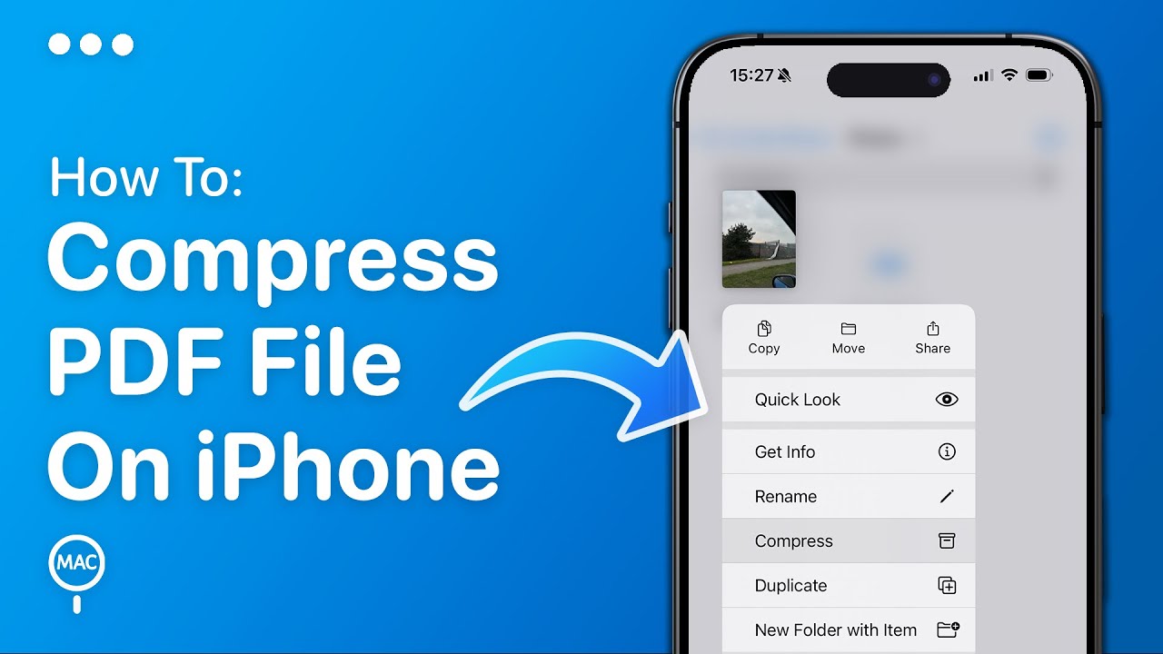 How To Compress A PDF File On iPhone | Easy Guide