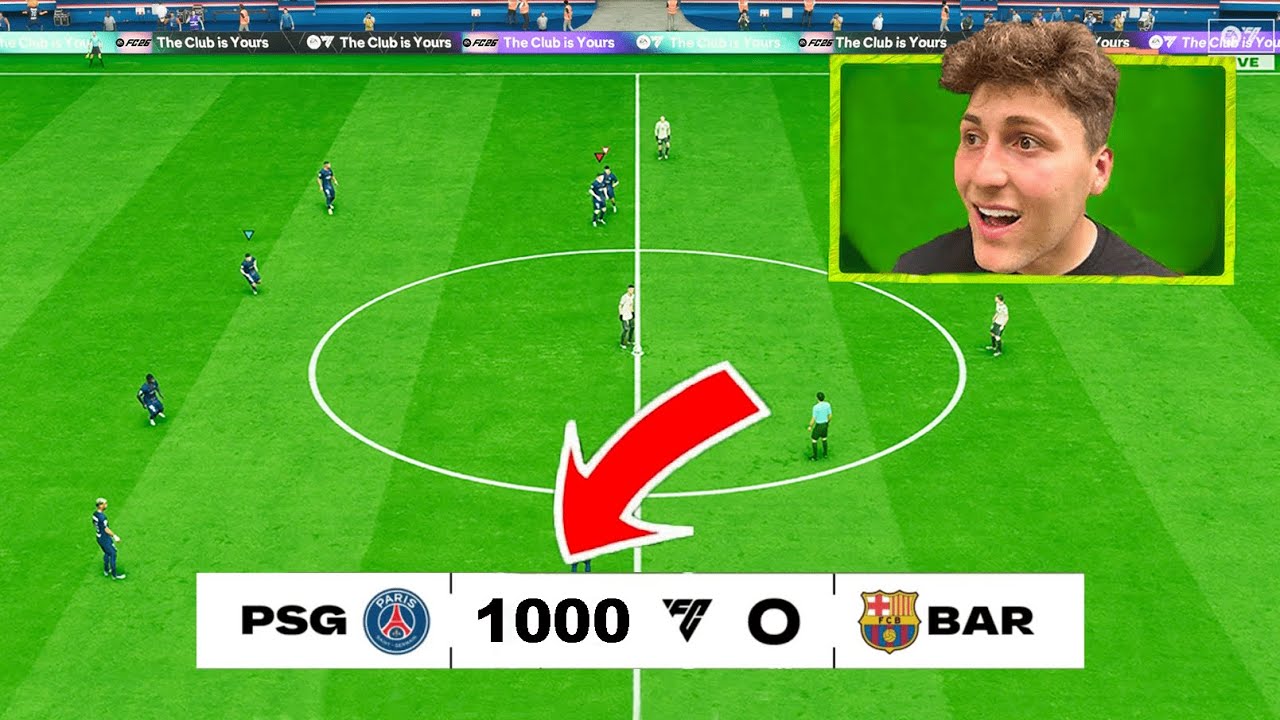 PEUT-ON MARQUER 1000 BUTS sur FC26 ?