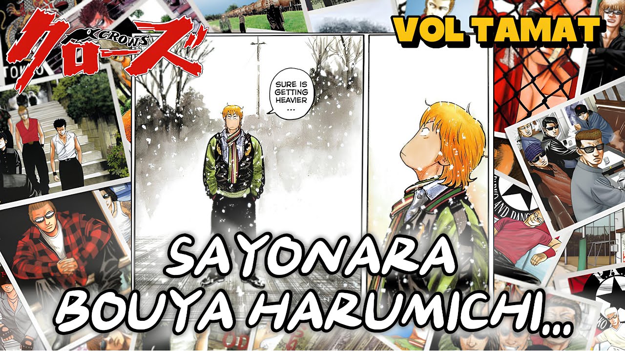 THE END‼️THE END OF BOUYA HARUMICHI'S STORY | Crows Vol 95 Storyline