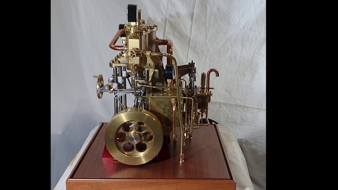 Motor a vapor de alta y baja presión