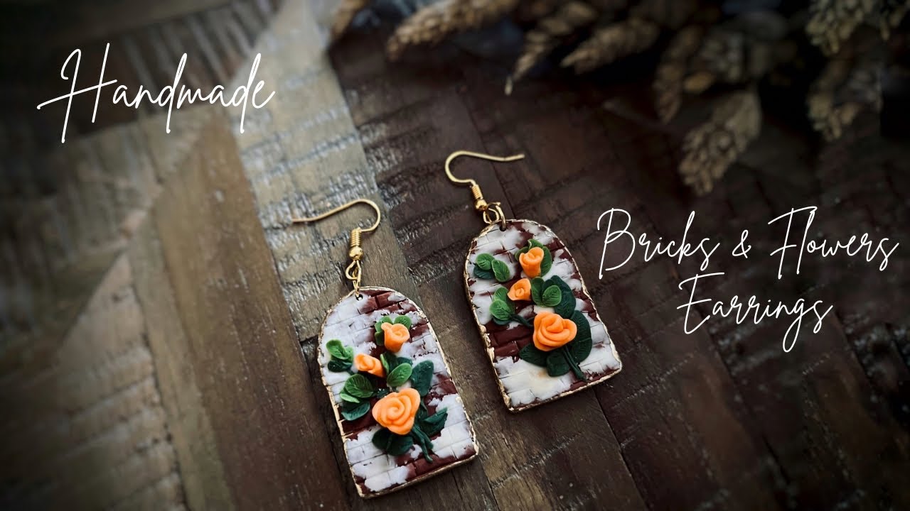 How I make Polymer Clay Earrings. Start to Finish!