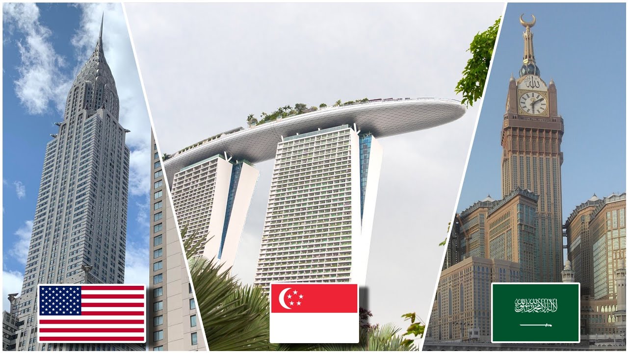 If The 7 Wonders Of The World Were Skyscrapers