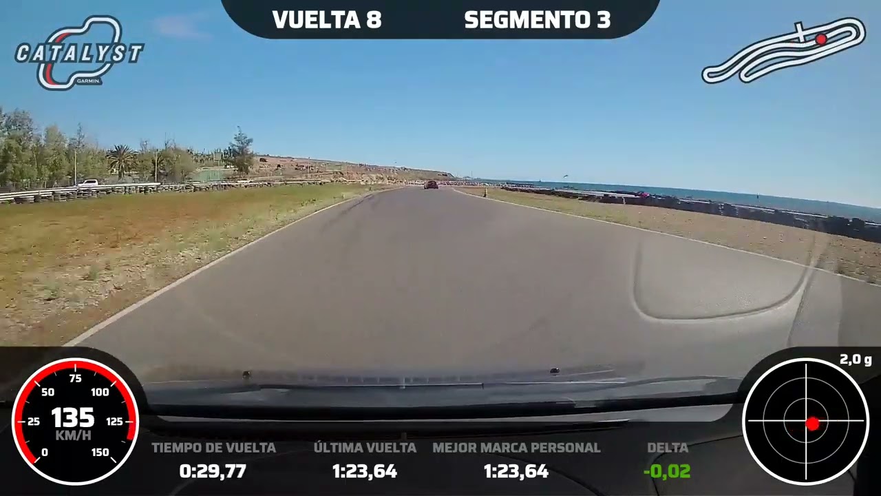 Toyota Yaris Tsport 1: 23 On Board Circuito Maspalomas