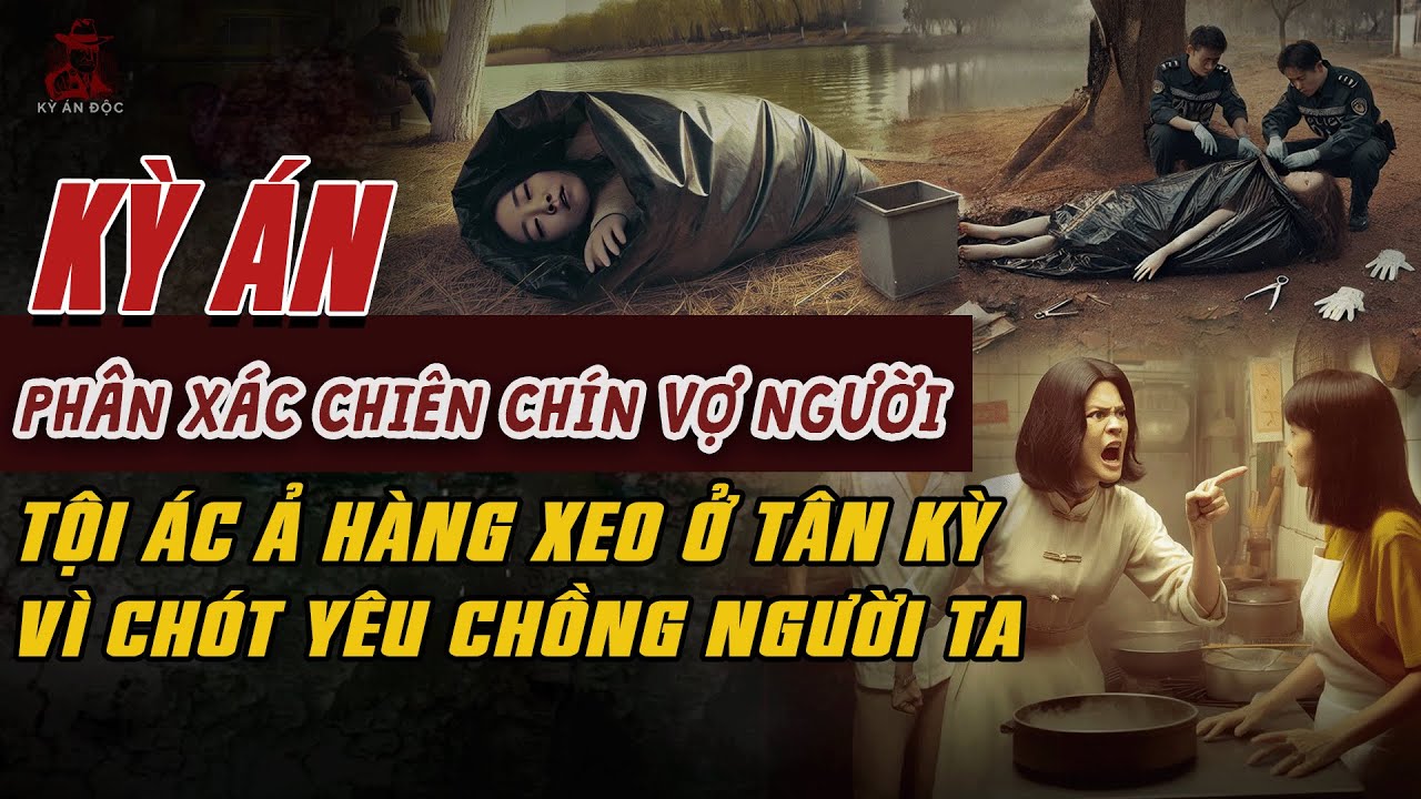 Kỳ Án Trung Quốc: PHÂN XÁC CHIÊN CHÍN VỢ NGƯỜI Tội Ác Ả Hàng Xeo Chót Yêu Chồng #giaimakyan