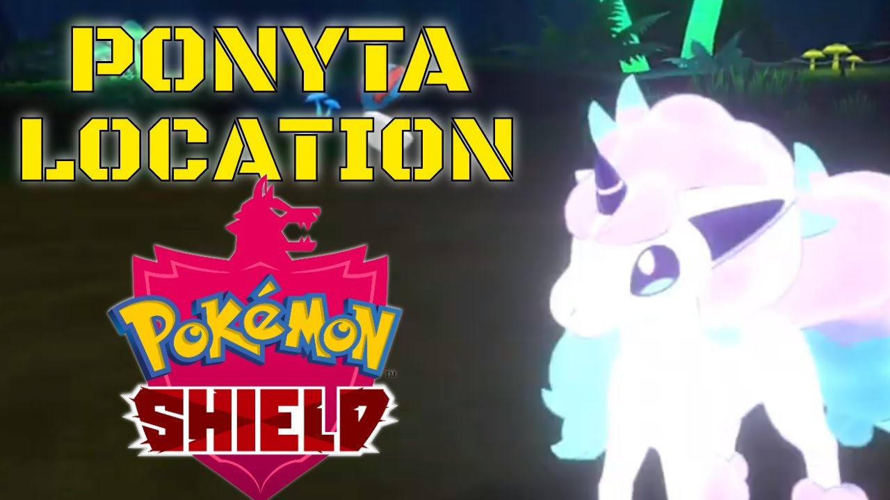 Pokemon Sword And Shield Ponyta Location