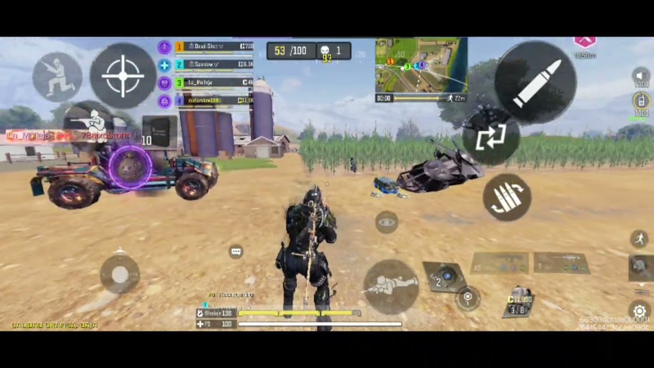Partida de lunes salió la win #cod #codm #codmobile