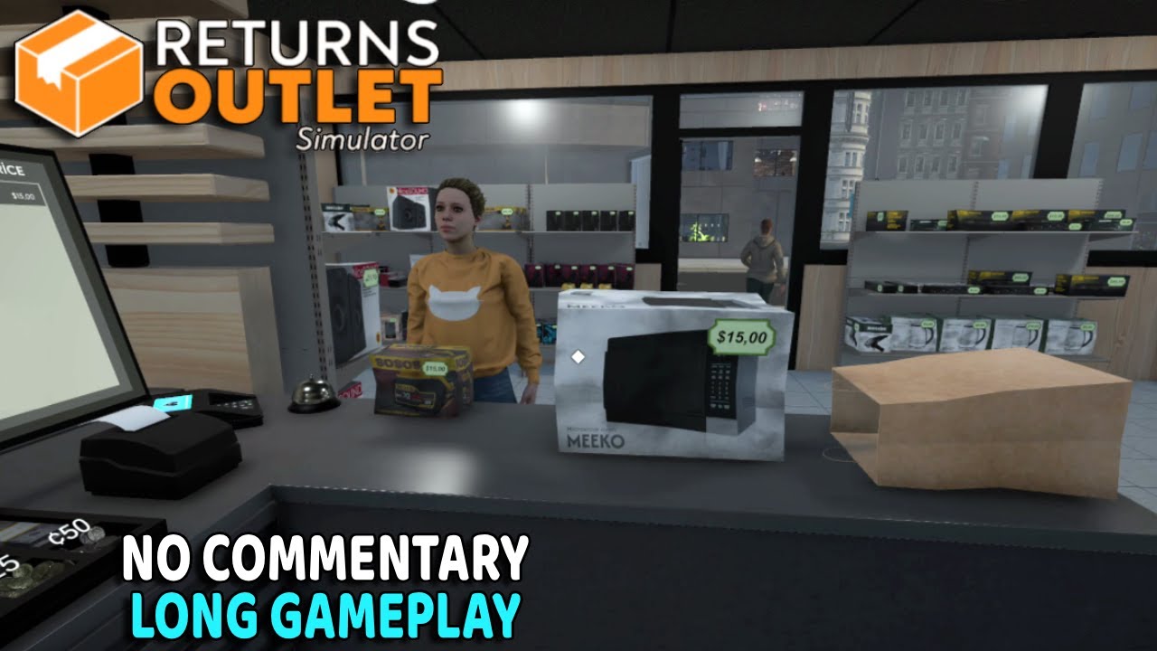 Returns Outlet Simulator | No Commentary Long Gameplay