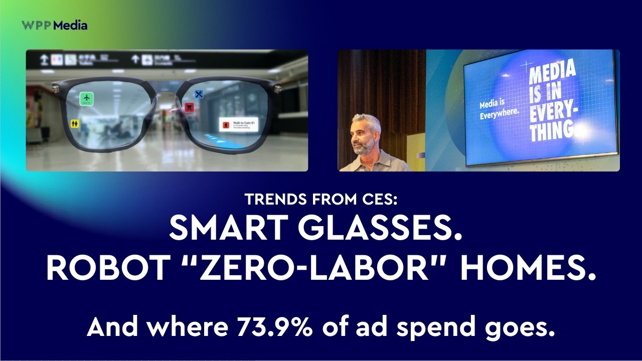 Smart glasses crowd CES, top 25 media owners hold 73.9%, 2026 outlook