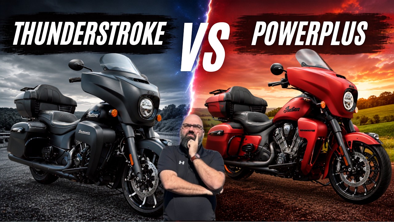 Thunderstroke ПРОТИВ PowerPlus | Битва мотоциклов Indian Roadmaster