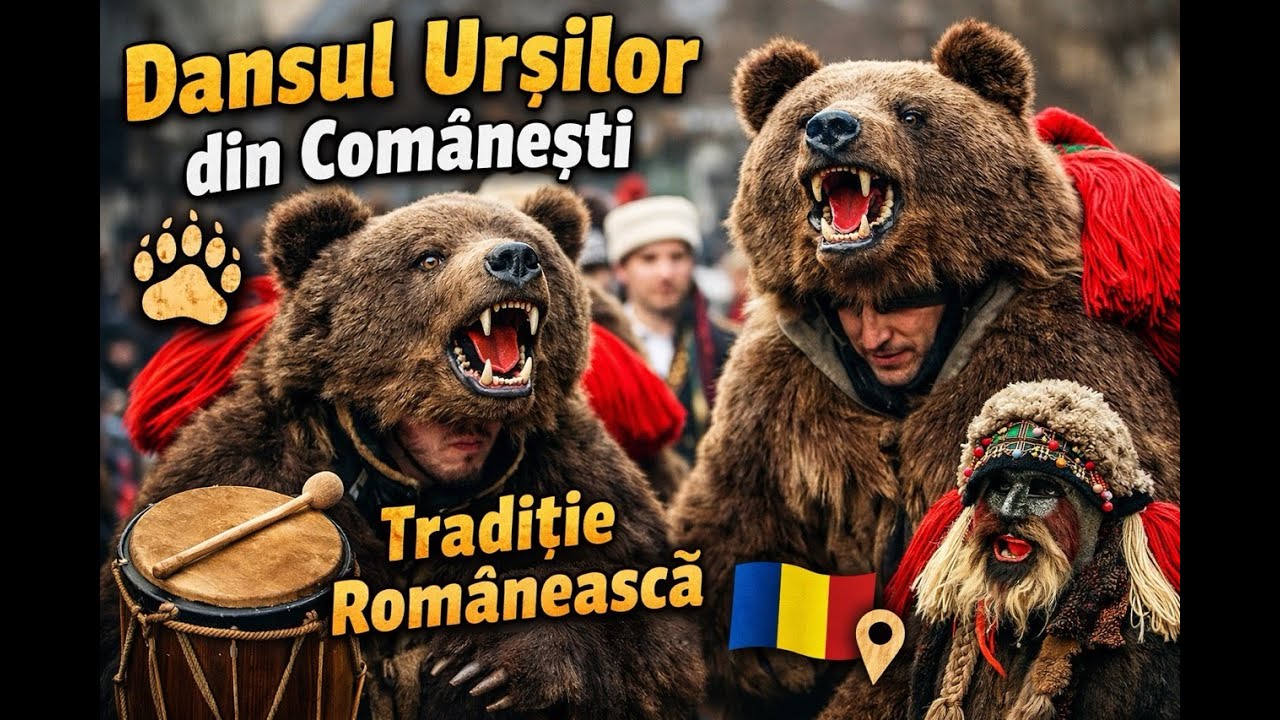 Ursul din podina Comanesti 2025 ( DRON )