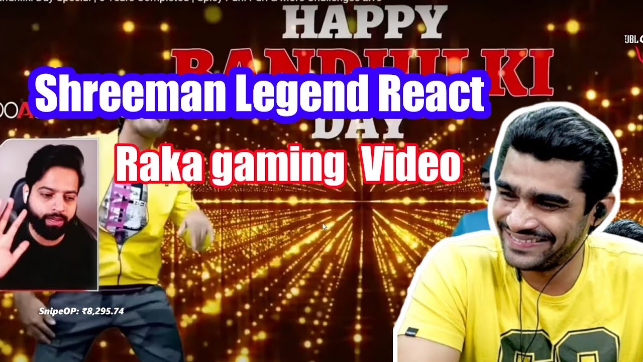 Shreeman Legend React Rakazone Gaming Golden Word 😇 || #shreemanlegendlive #rakazonegaming