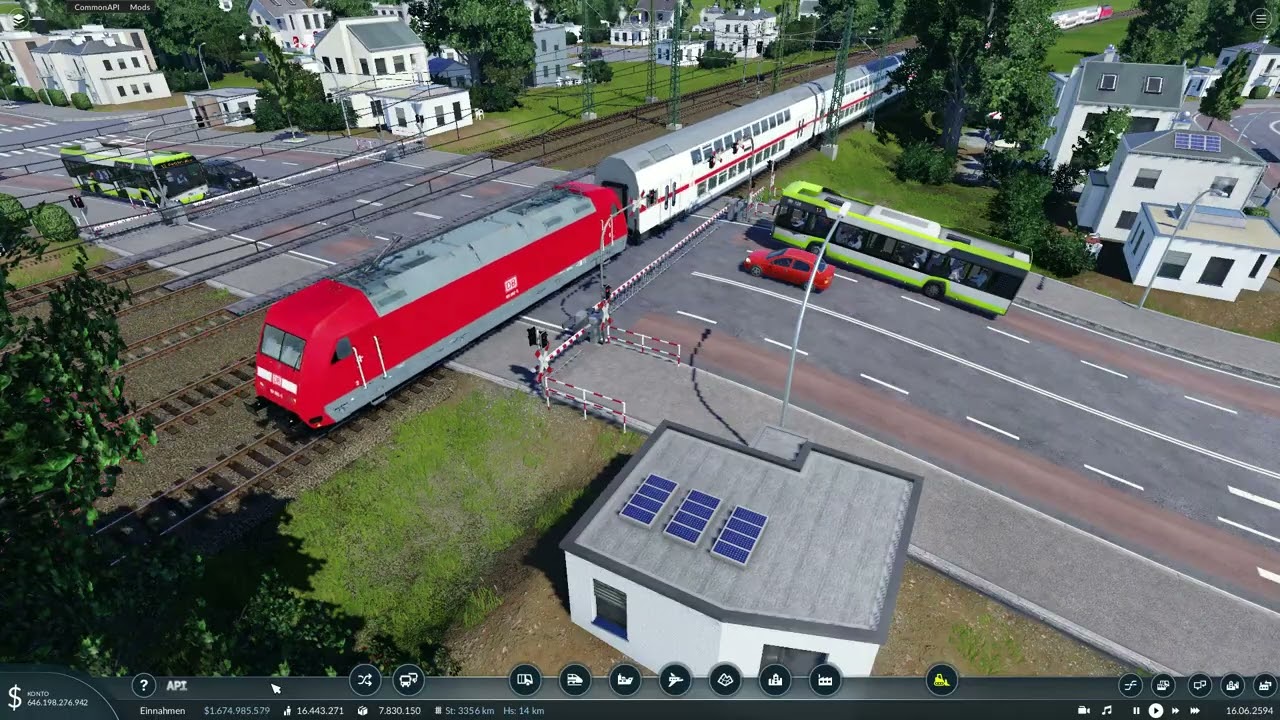 Transport Fever 2 - Impressionen meiner größenwahnsinnigen Karte - Teil 1