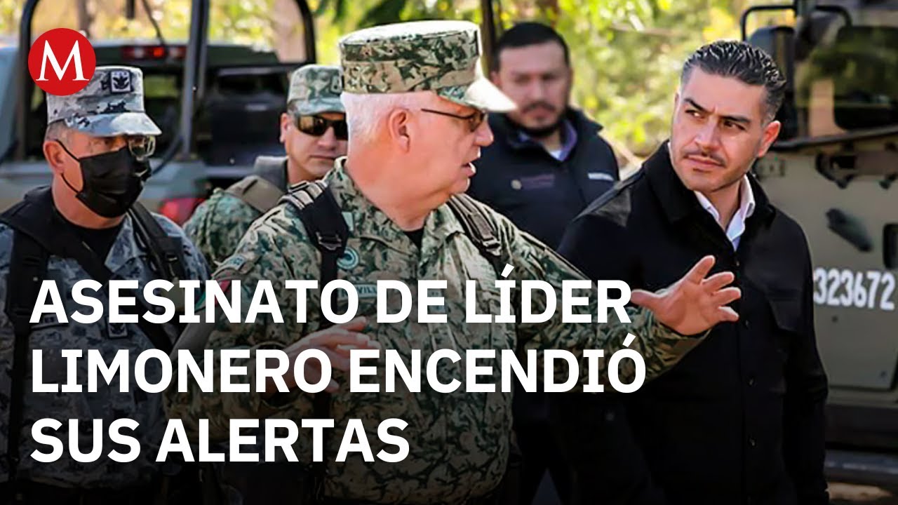 Garc&iacute;a Harfuch y Ricardo Trevilla supervisan en Apatzing&aacute;n acciones contra extorsi&oacute;n a limoneros