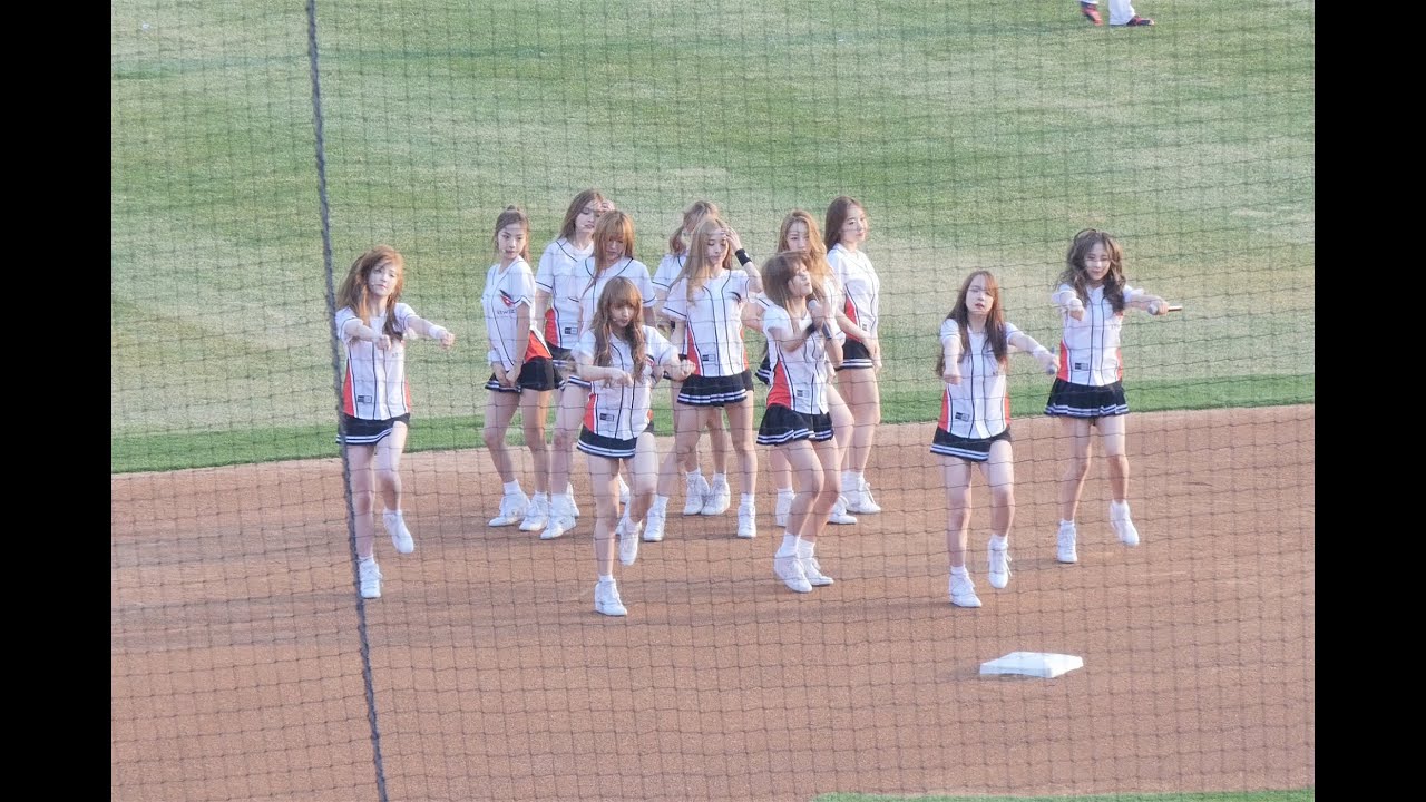 160405 우주소녀(WJSN, Cosmic Girls, 宇宙少女) - Catch Me @KT WIZ 홈 개막전(KT위즈파크) / 직캠(Fancam) By 쵸리