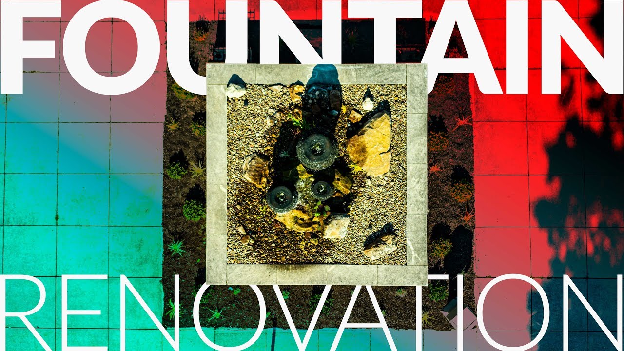 From FORMAL to NATURALISTIC! - Water Fountain Renovation in Public Park