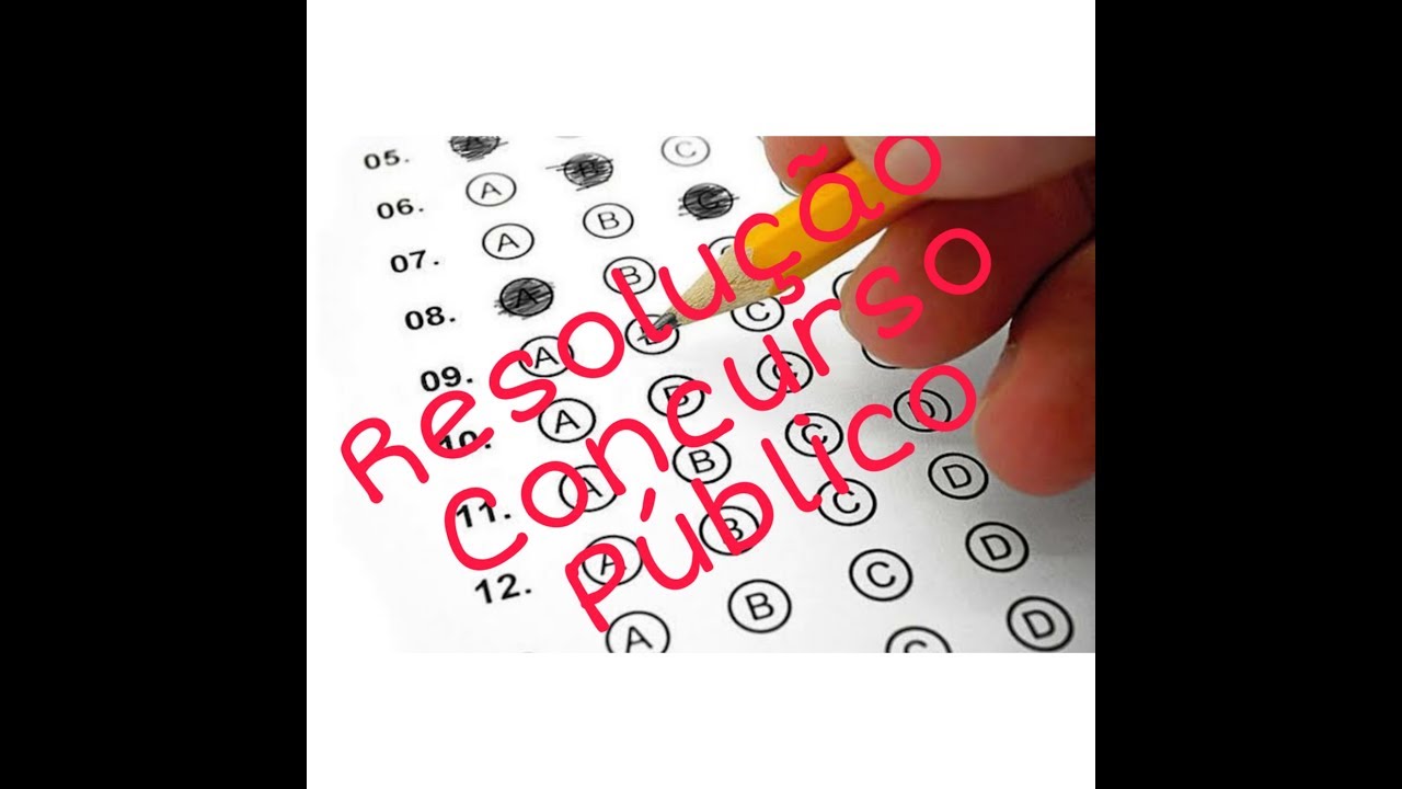 Resolu&ccedil;&atilde;o - Concurso TJ 2018 - pt1
