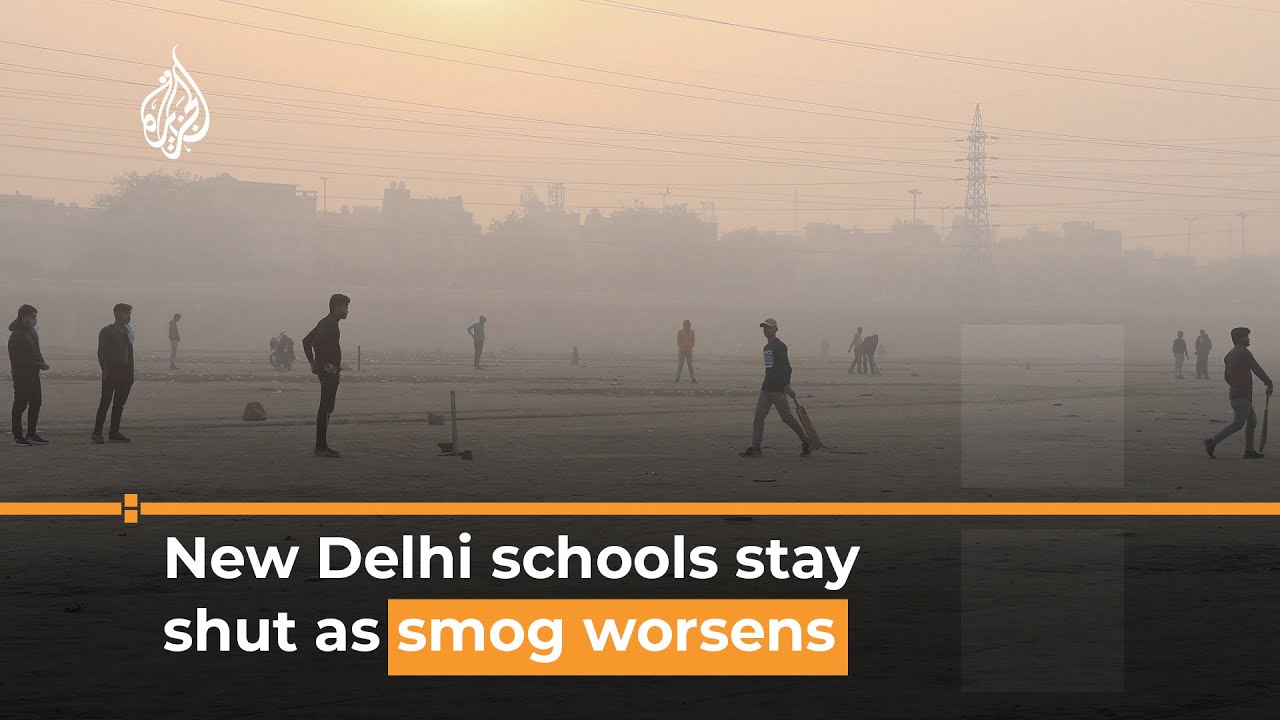 Schools in New Delhi close indefinitely amid severe air pollution crisis | Al Jazeera Newsfeed