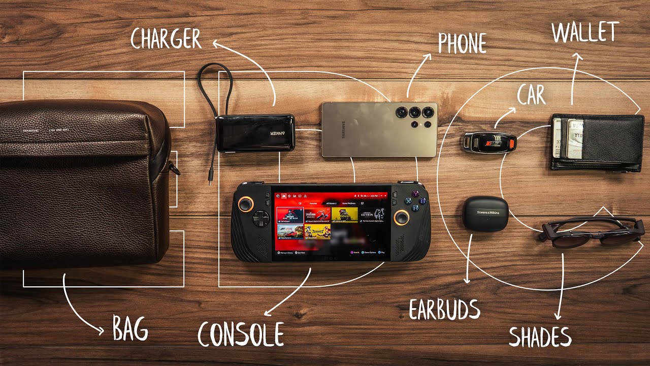 Lightweight Tech EDC - Everyday Carry 2025 (ft. Audi RS6)