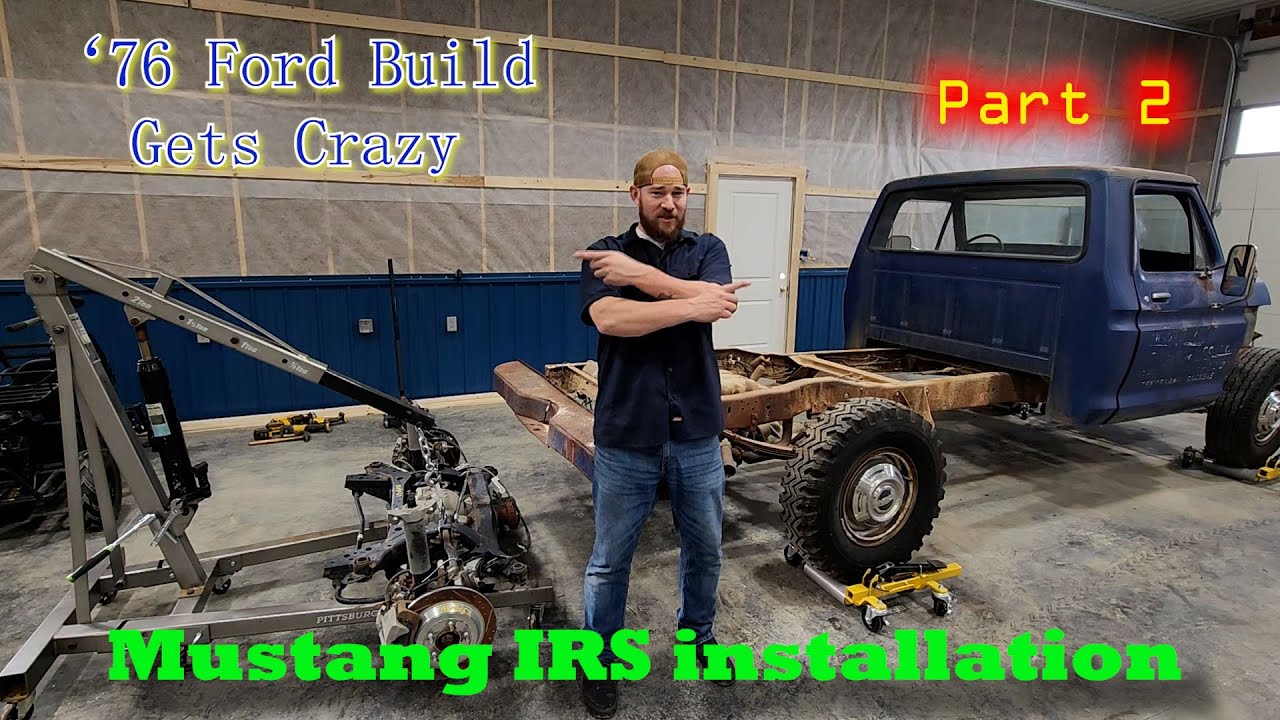 Установка системы IRS от Mustang на грузовик Ford!!! Можно ли впихнуть эту современную подвеску в...