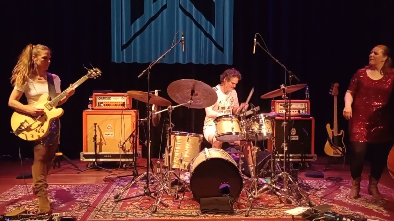 Hedvig Mollestad Trio, Utrecht, Netherlands. 2024-04-13
