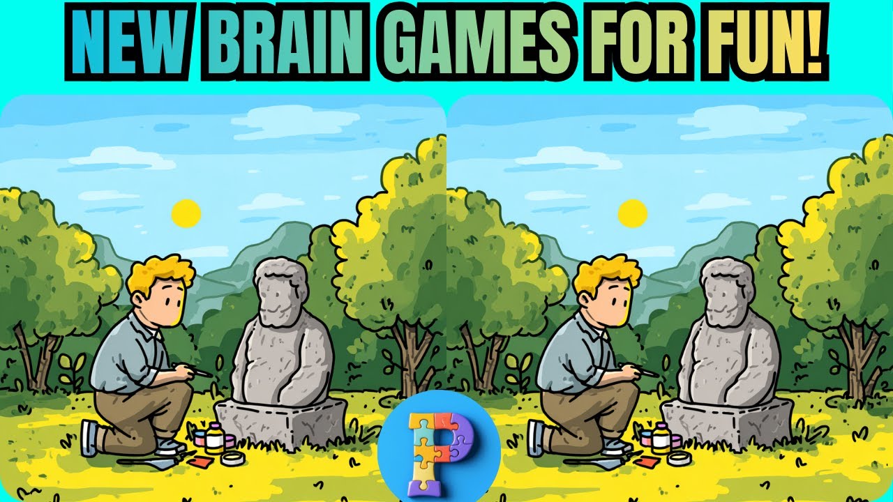 How Smart Are You?! 🧩Spot The Difference!🧩 Can you find all five?