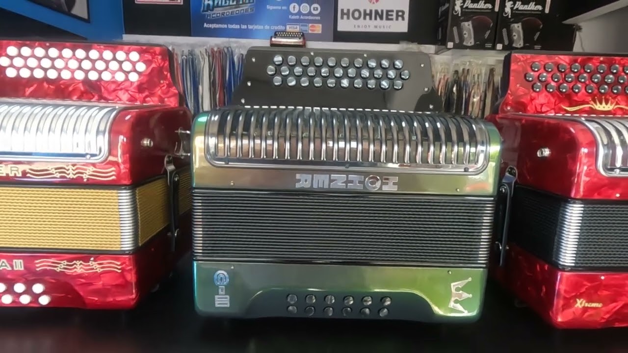 Diferencias Generales entre Acordeones Hohner Corona, Classic, C-II y Xtrem