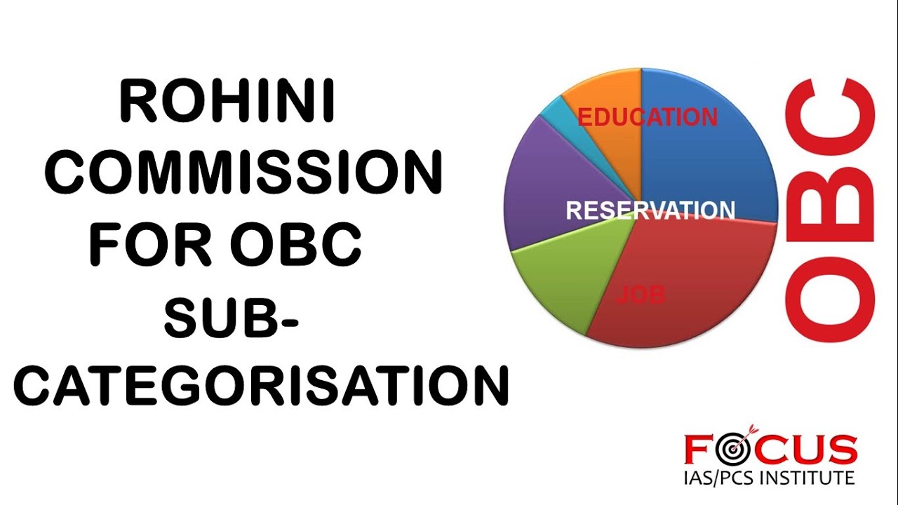 IAS PCS-Important News-LECTURE 1- Rohini Commission for OBC Sub- Categorisation