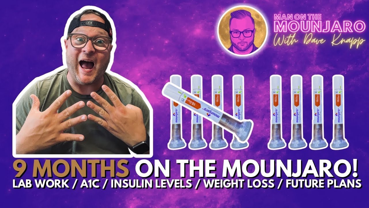 9 Month Mounjaro Journey: Lab Work / A1C / Insulin Levels / Weight Loss / Future Plans