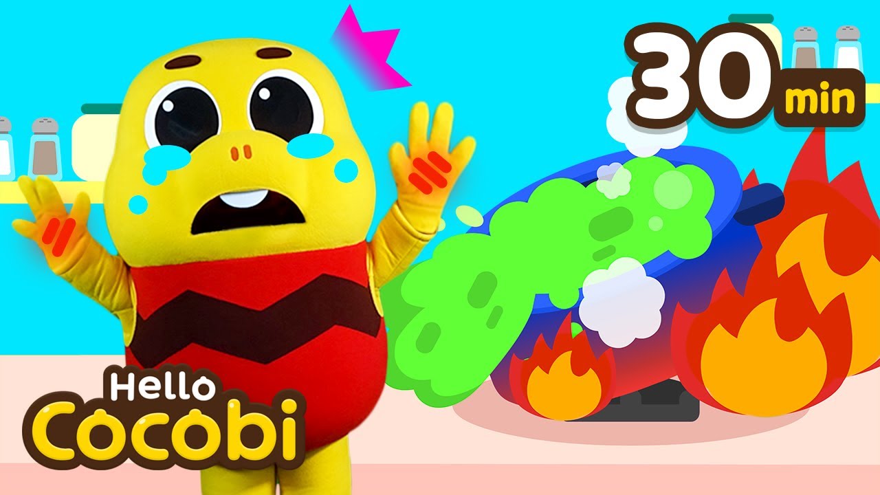 Kitchen Safety Song + and More! | Dance Along Compilation | Kids Song | Hello Cocobi