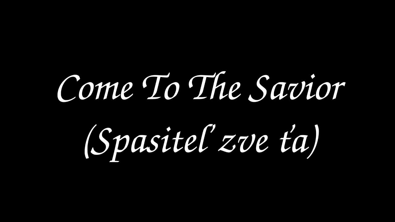 Come To The Savior (Spasiteľ zve ťa) - A Christian Hymn | Heligonka Accordion