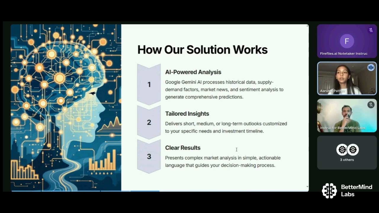 Aarushi Pathak | Commodity Price Analyser | AI + Business | Bettermind Labs