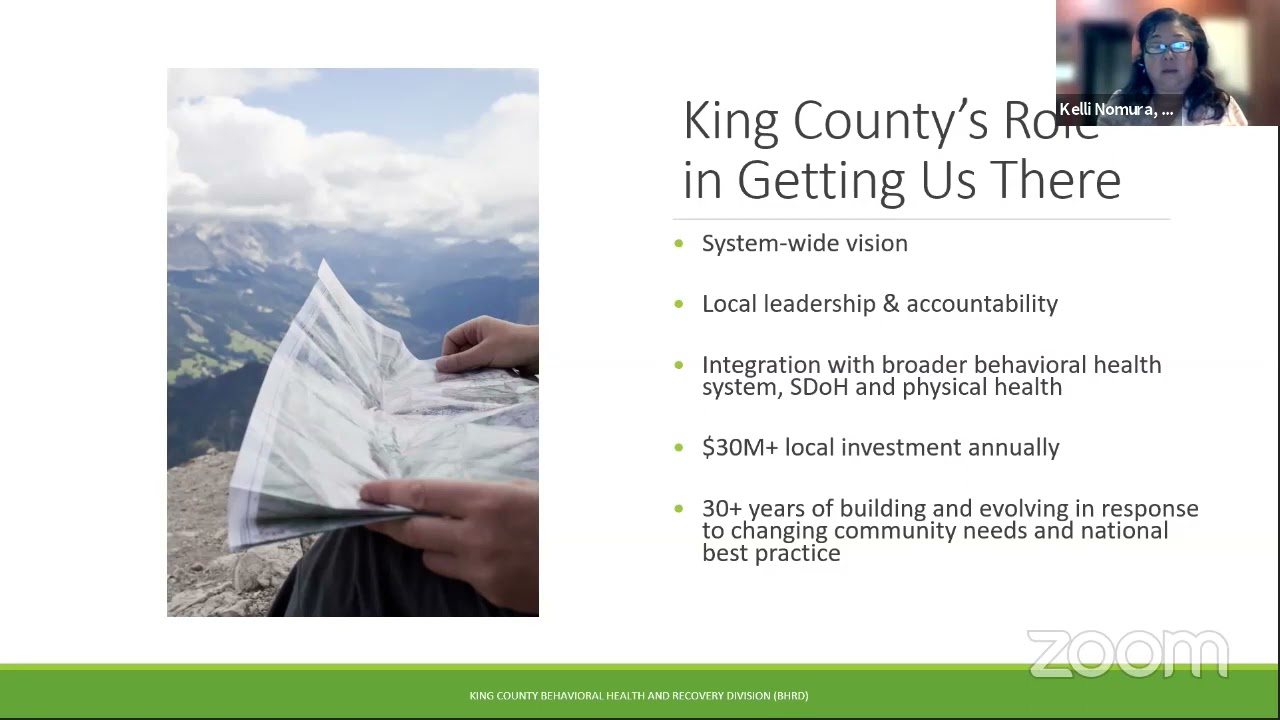 Crisis Response System in King County Presentation, October 25, 2021