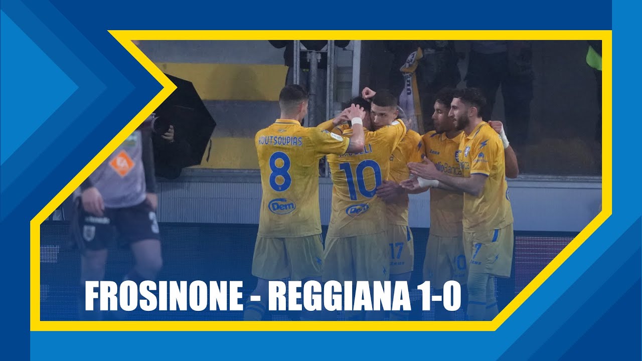 SERIE B '25/'26 | FROSINONE - REGGIANA 1-0