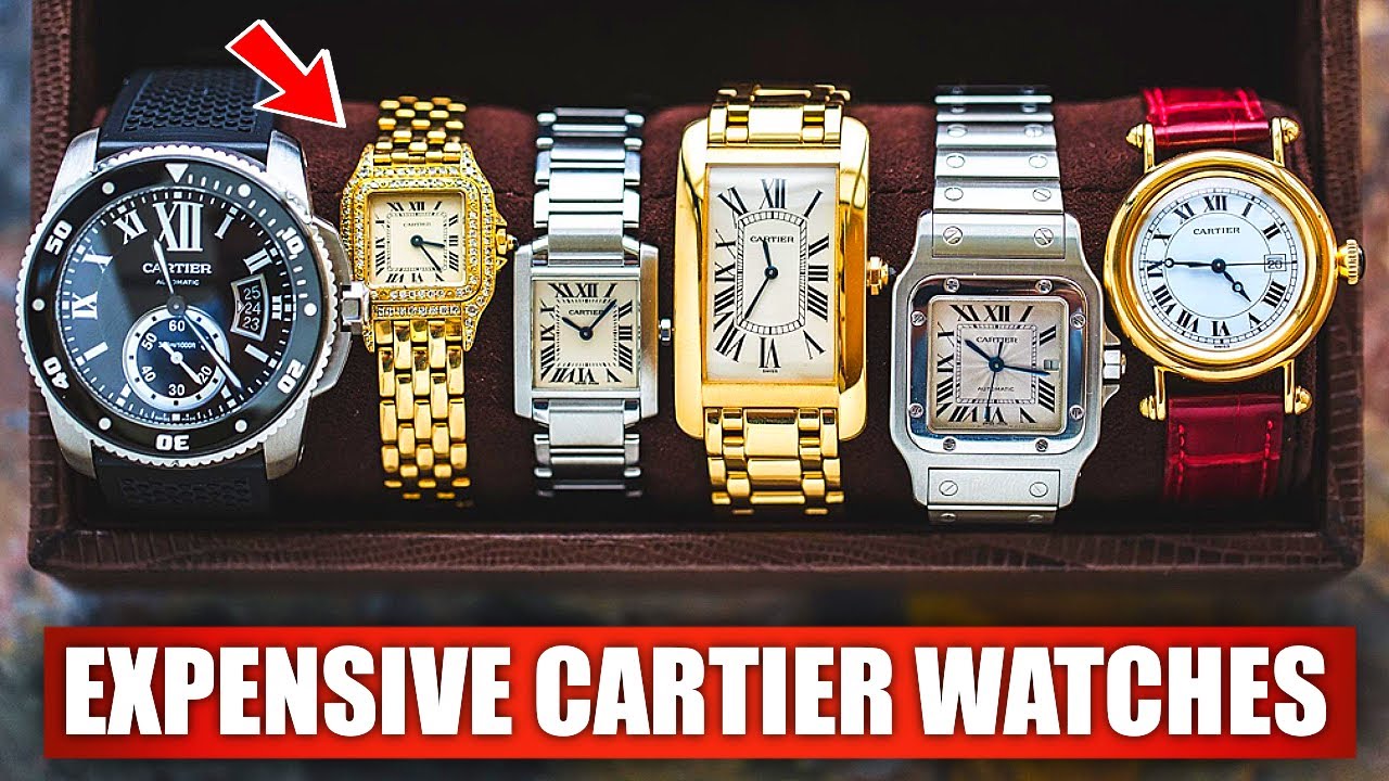 The Top 8 Most Expensive Cartier Watches