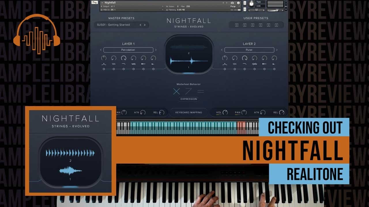 Checking Out: Nightfall - A Hybrid/Organic Strings Toolkit by Realitone